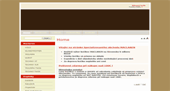 Desktop Screenshot of maclaren.sk