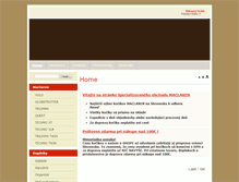 Tablet Screenshot of maclaren.sk